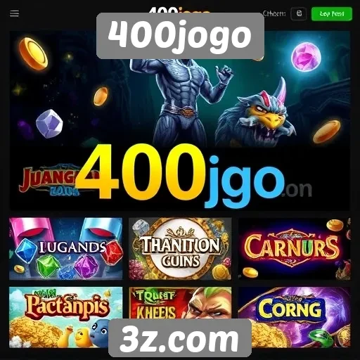 Jogos em destaque no catálogo do 400jogo